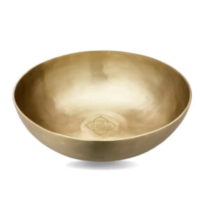 Matte Golden Finish 7 Chakra Singing Bowl Set for Healing & Meditation, Professionally Tuned